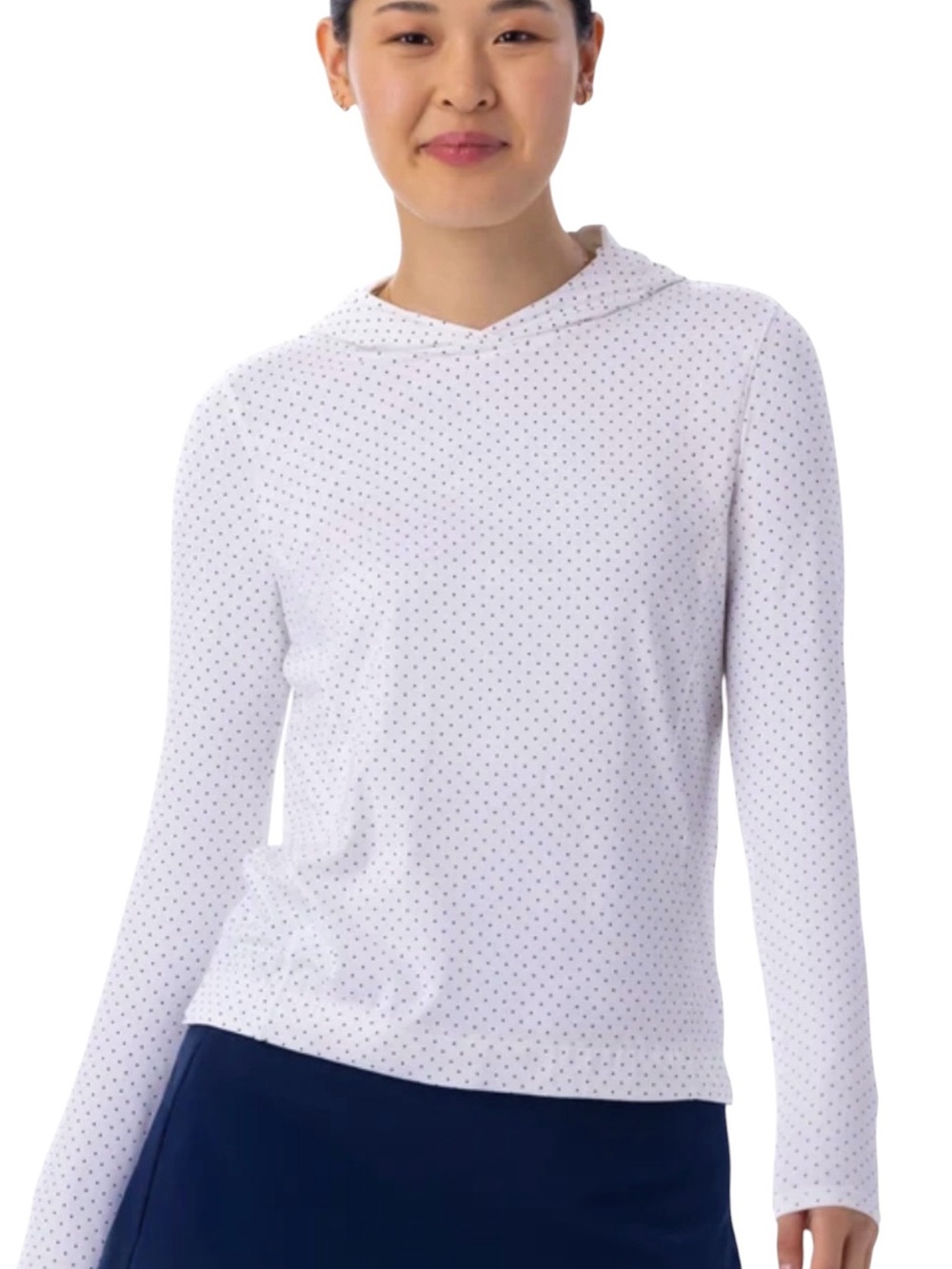 Belyn Key Performance Hoodie, polkadot NWT, M